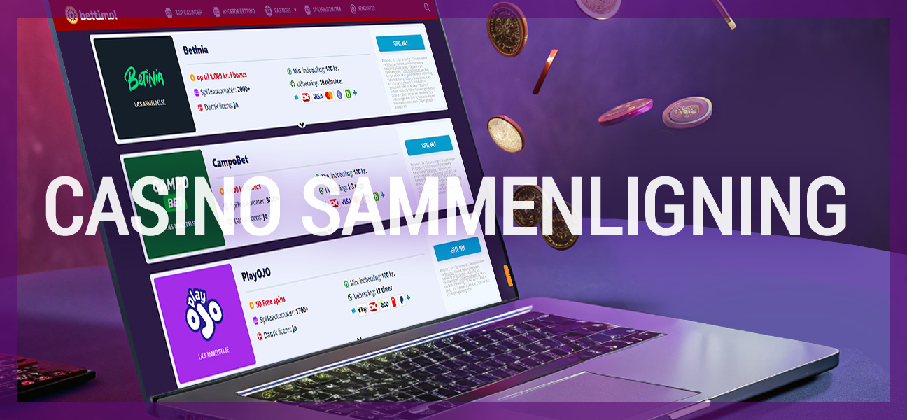 Casino sammenligning