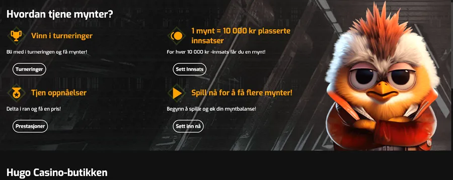 Hugo Casino anmeldelser