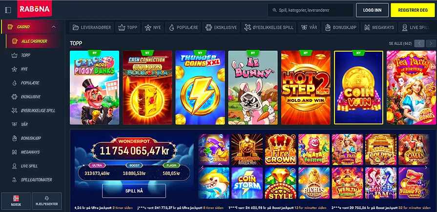 Rabona casino review