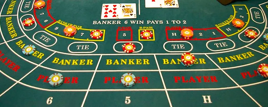Live Baccarat game