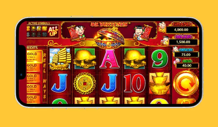 88 Fortunes på mobil