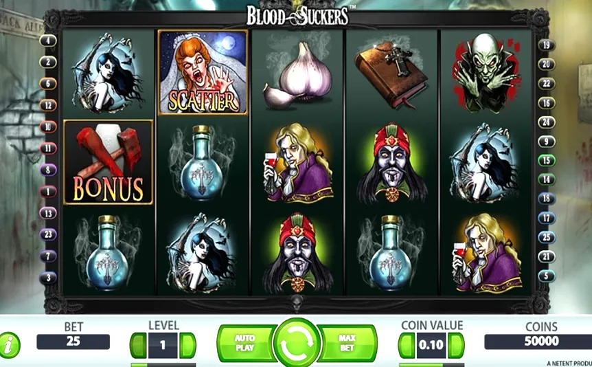 Blood Suckers slot machine