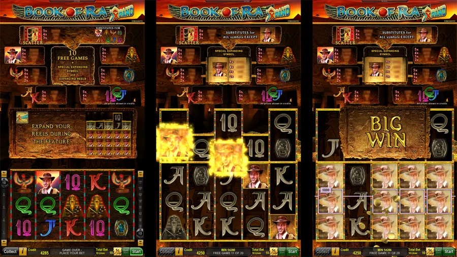 Book of Ra på mobil