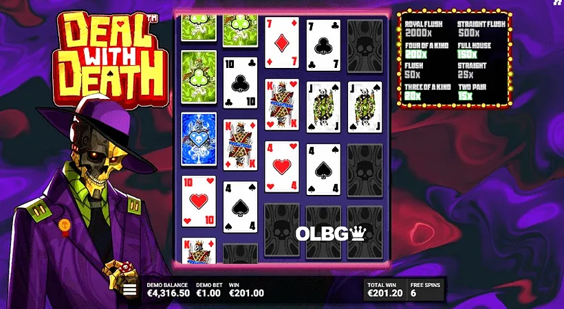 Deal with Death slot