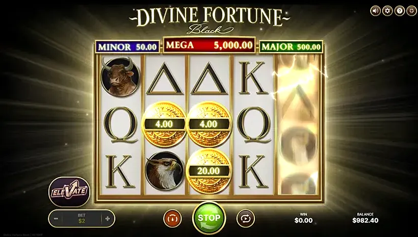 Divine Fortune Black