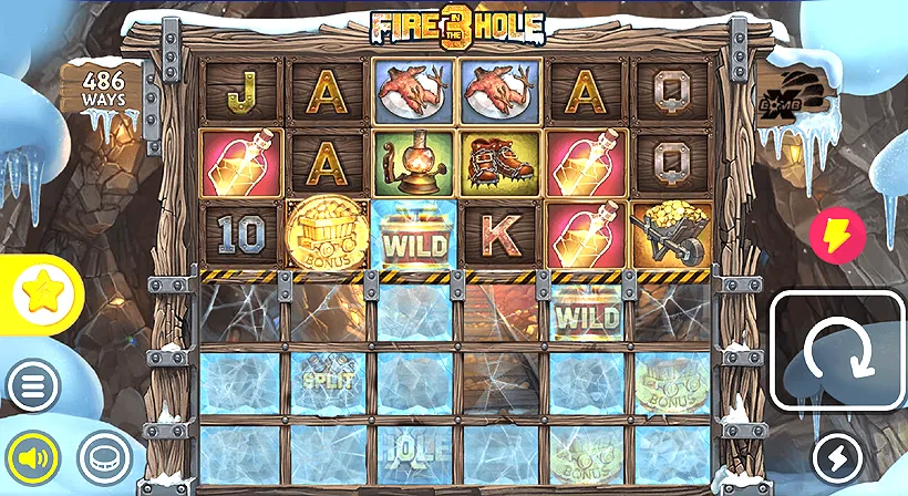 Fire in the Hole 3 spilling