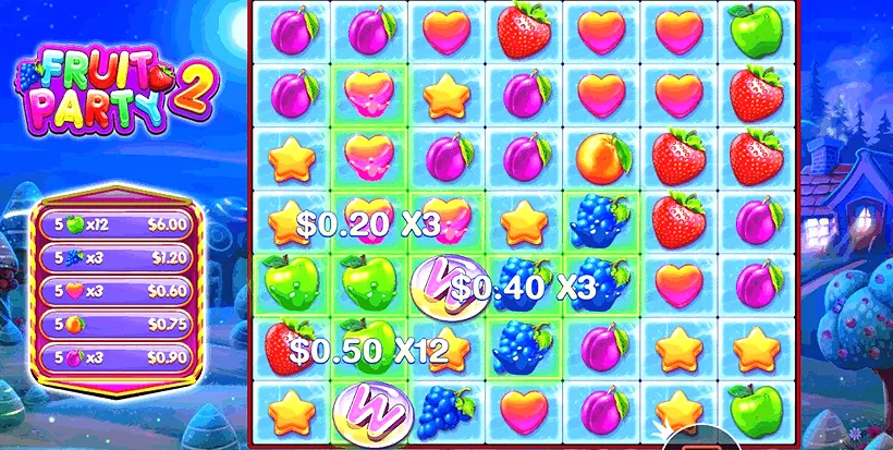 Fruit Party 2 spillmekanikk