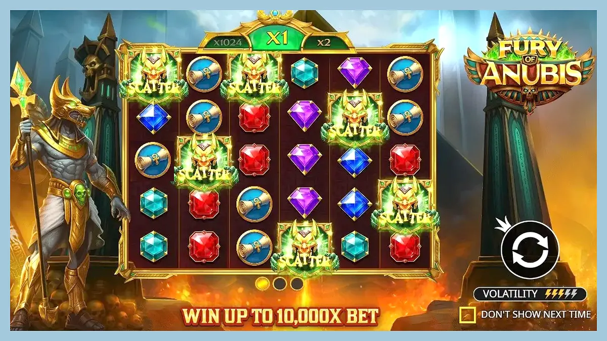Fury of Anubis spilleautomat