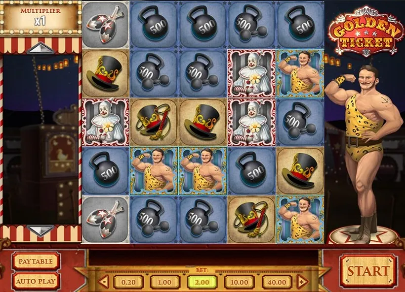 Golden Ticket slot machine