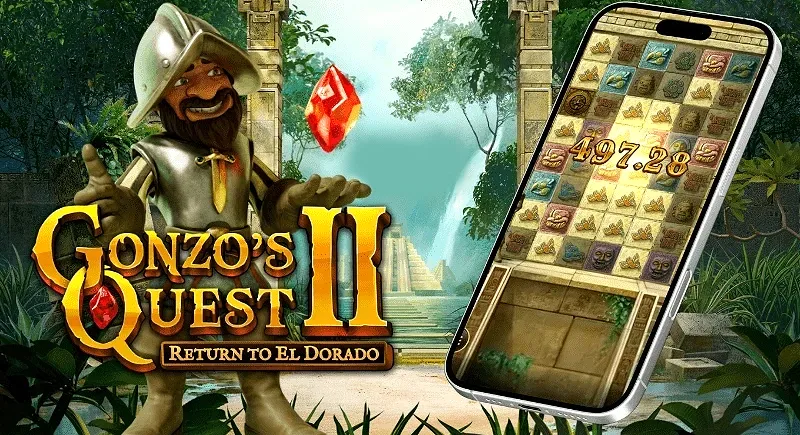 Gonzo's Quest Megaways på mobil