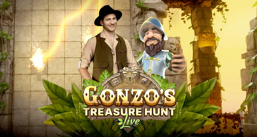 Gonzo's Treasure Hunt live casino