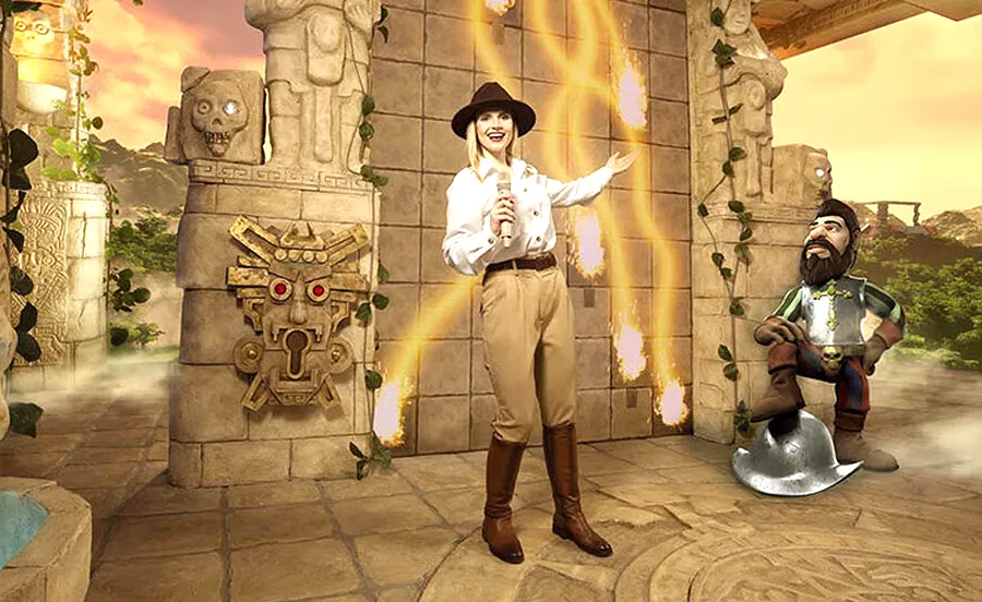 Gonzo's Treasure Hunt game show