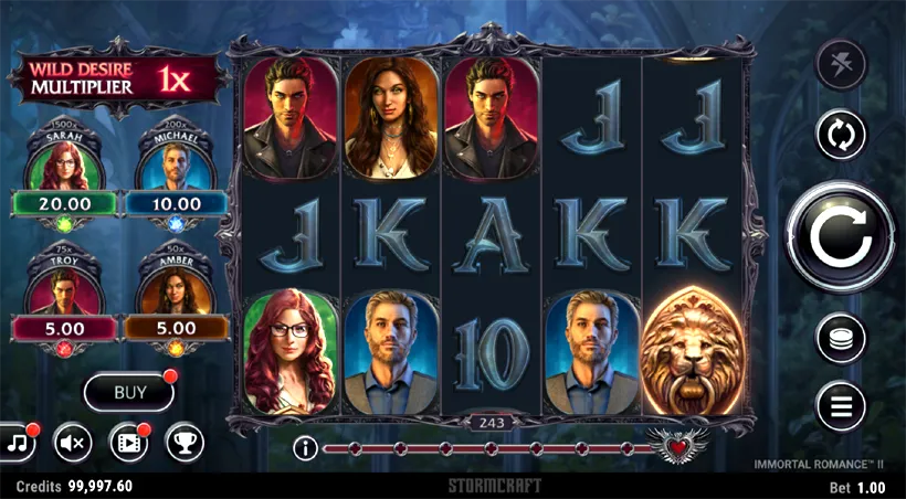 Immortal Romance 2 gameplay