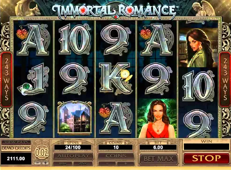 Immortal Romance gameplay