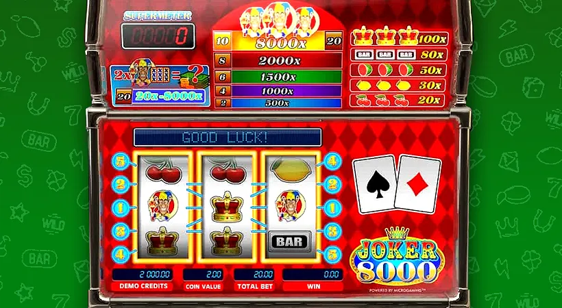 Joker 8000 spillopplevelse