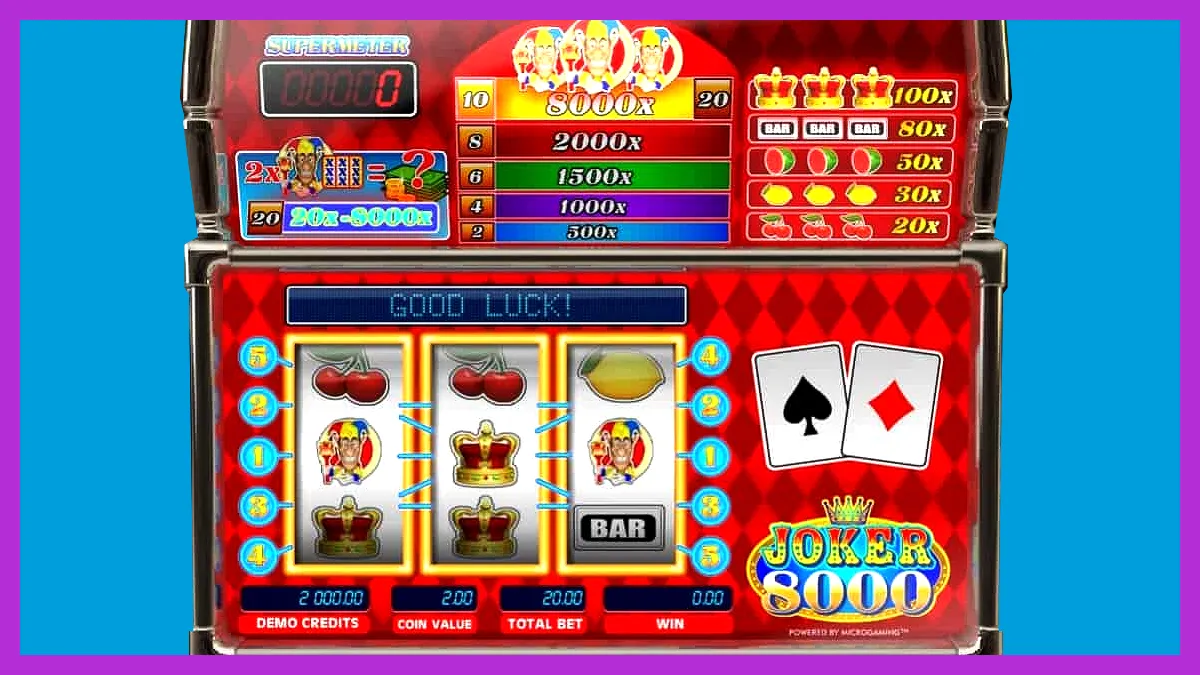 Joker 8000 spilleautomat