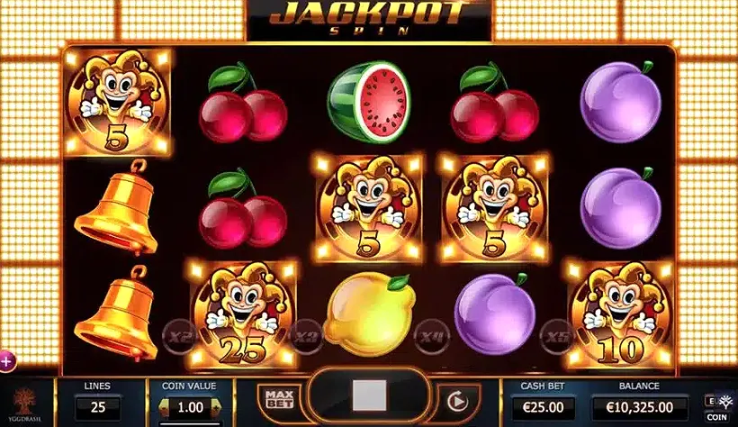 Joker Millions fra Yggdrasil