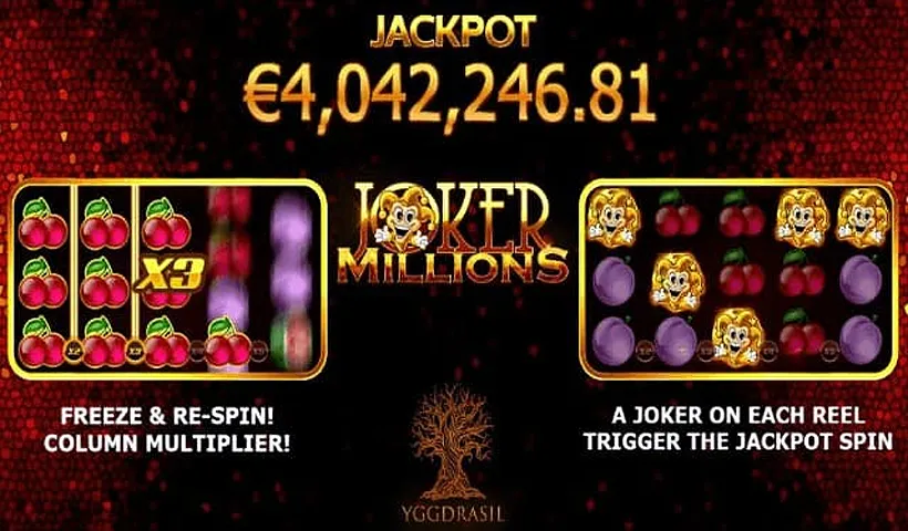 Joker Millions spilleautomat