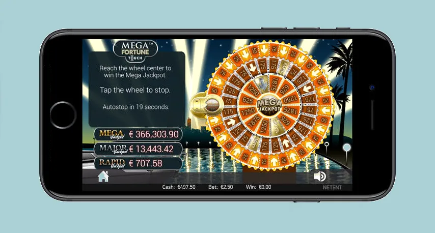 Mega Fortune på mobil