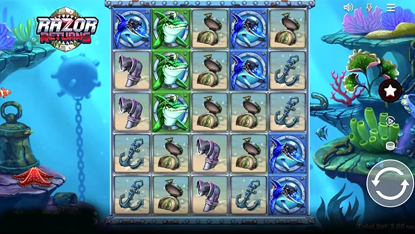 Razor Shark slot machine