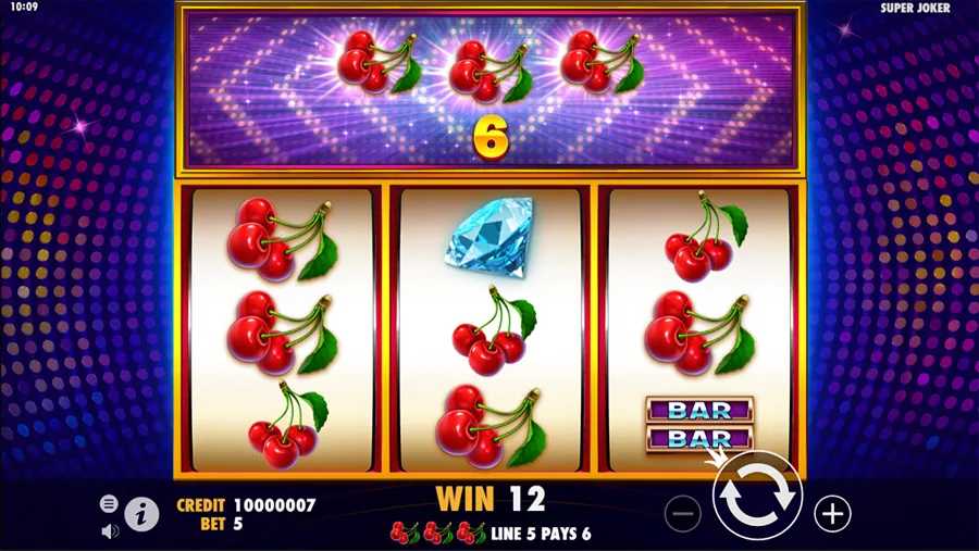 Super Joker spilleautomat