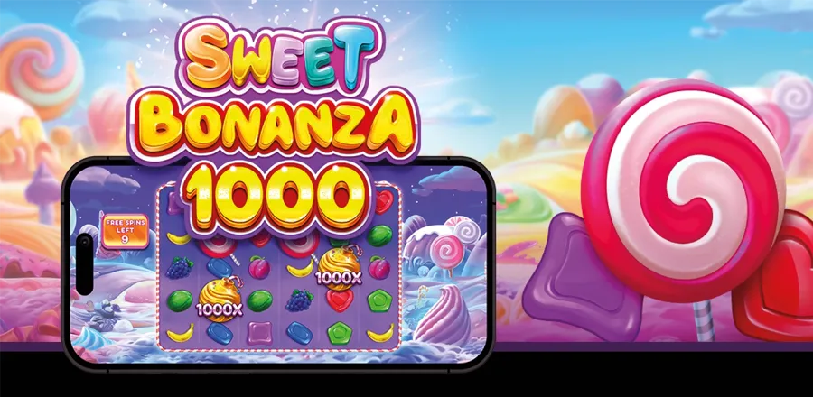 Sweet Bonanza 1000 på mobil
