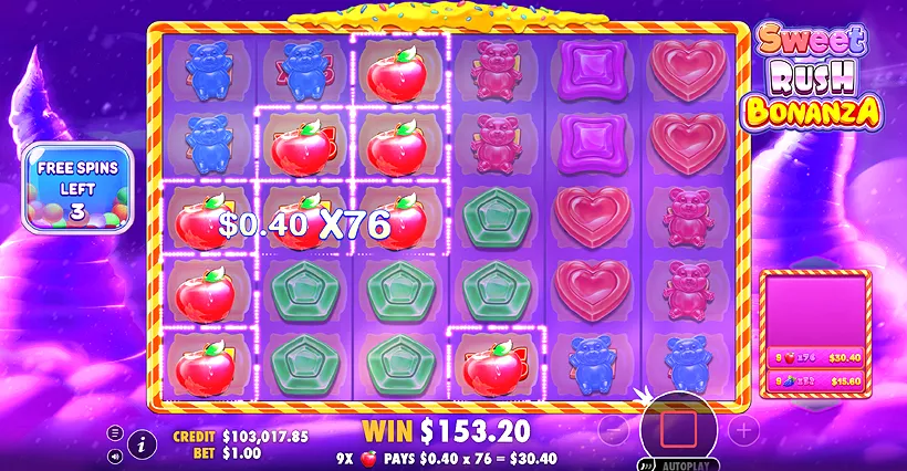 Sweet Rush Bonanza demo