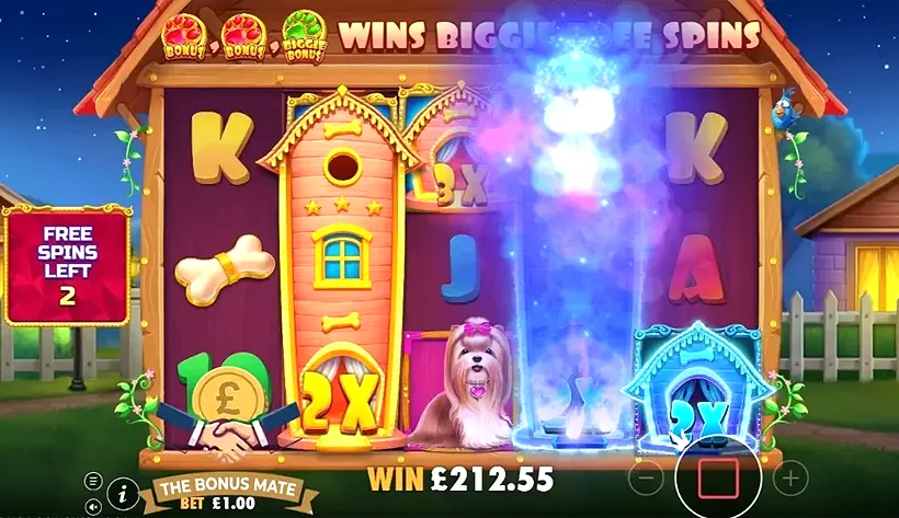 The Big Dog House spillprosessen