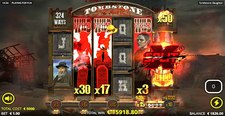 Tombstone Slaughter slot machine