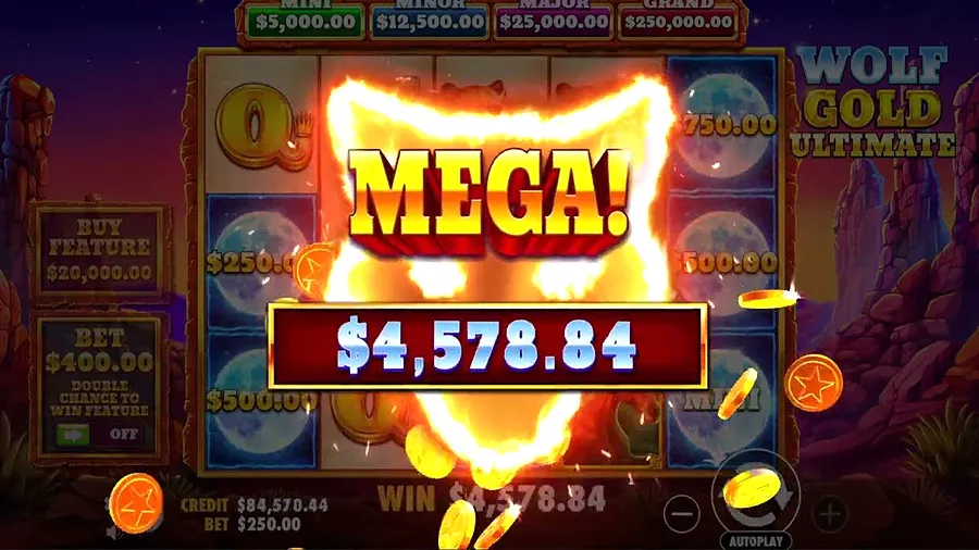 Wolf Gold Ultimate win