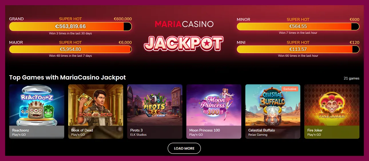 Maria Casino anmeldelse